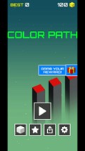 Color Path Way 3D Image