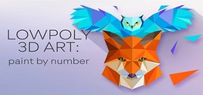 LowPoly 3D Art Paint by Number Image