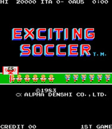 Exciting Soccer Game Cover