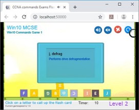 CramFLASH Win10 MCSE 40 Random Flashcards Image