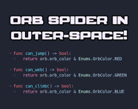 Orb Spider in Outer-Space! Image