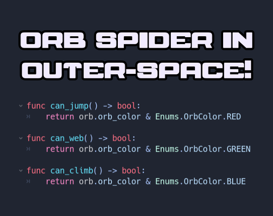 Orb Spider in Outer-Space! Game Cover