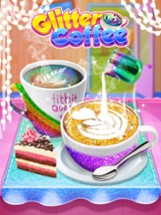 Glitter Coffee - Sparkly Food Image