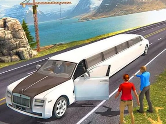 Limousine Taxi Driving Game Game Cover