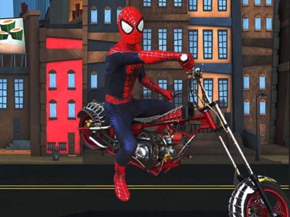 Spiderman Bike Game Cover