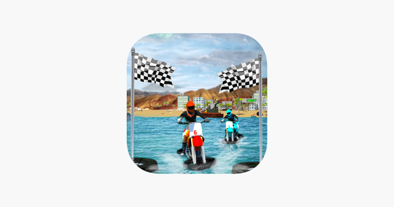 Water Surfer Dirt Bike Race 3D Game Cover