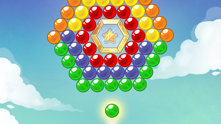 Little Fox: Bubble Spinner Pop Game Cover