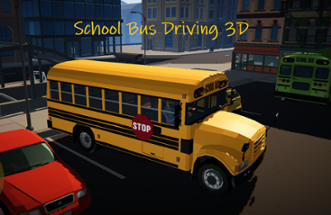 School Bus Driver 3D Image