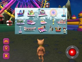 Halloween Cat Theme Park 3D Image