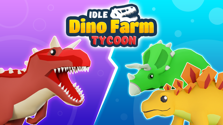 Idle Dino Farm Tycoon 3D Game Cover