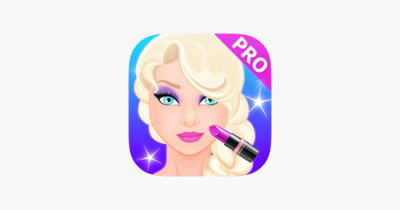Princess salon and make up game for girls. Premium Image