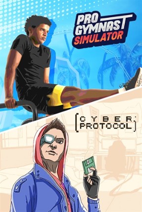 Pro Gymnast Simulator + Cyber Protocol Game Cover