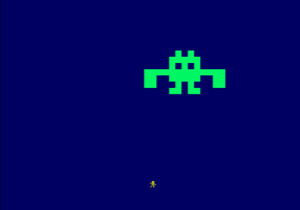 Space Splat (Amstrad CPC) by Wiremu Te Kani Game Cover