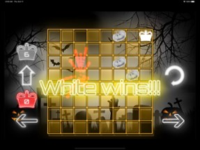 Halloween Checkers Image