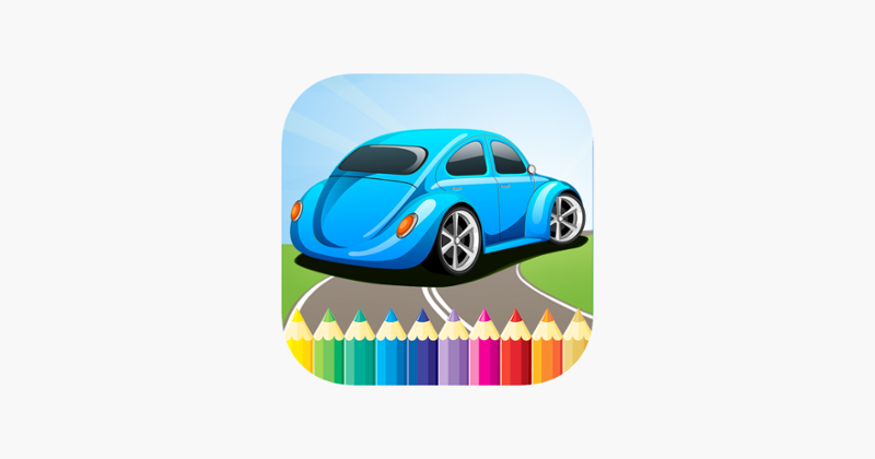 Classic Car Coloring Book &amp; Drawing Vehicles free for kids Game Cover