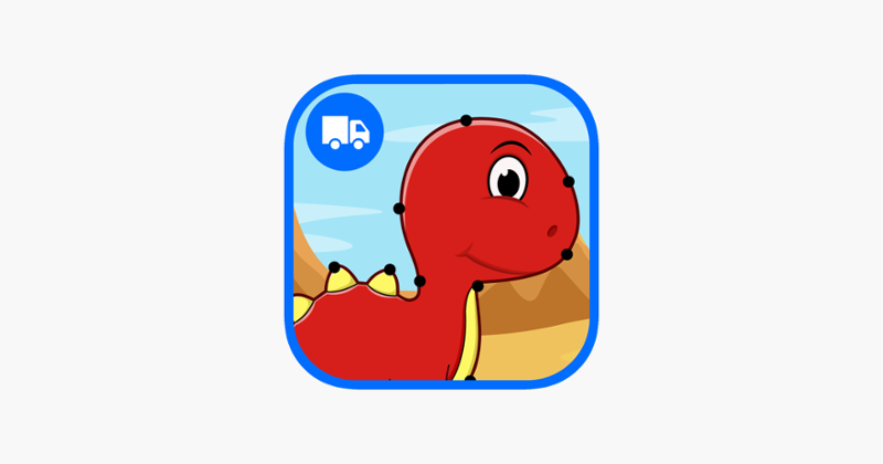 Dinosaurs Connect the Dots and Coloring Book Free Game Cover