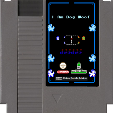I Am Dog Woof (NES Retro Puzzle Maker Test) Game Cover