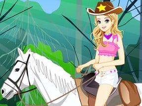 Horse Rider Girl Image