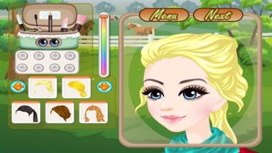 Mary's Horse Dress up 2 - Dress up  and make up game for people who love horse games Image