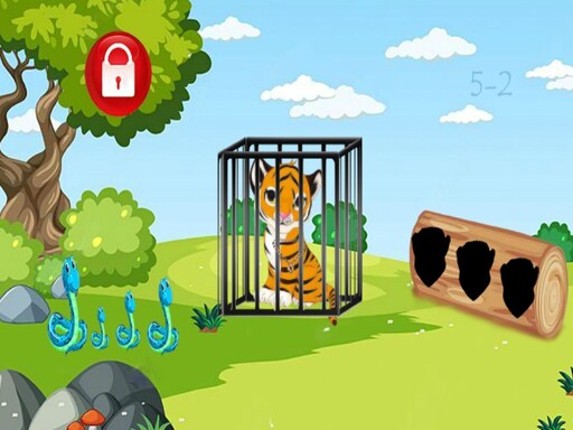 Rescue the Tiger Cub Game Cover