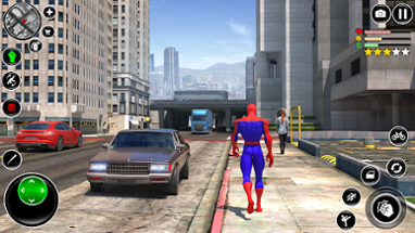Spider Robot Hero Car Games Image