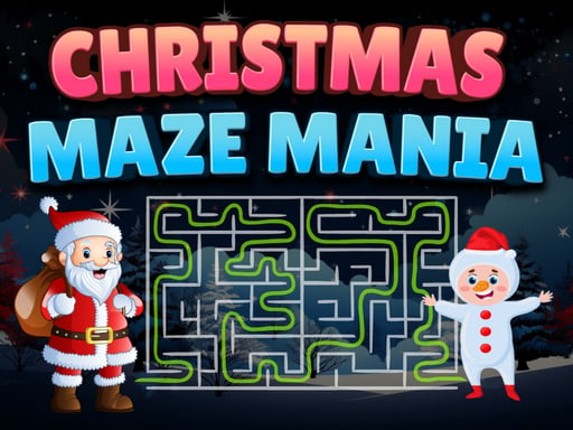 Christmas Maze Mania Game Cover