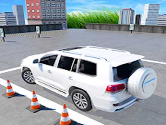 Classic Prado Car Parking : 3D Car Games Game Cover