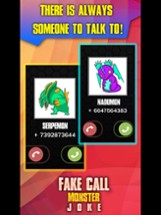 Fake Call Monster Joke Image