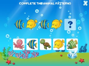 Marine Animals Toddler Preschool - Educational Fish Games for Kids Free Image