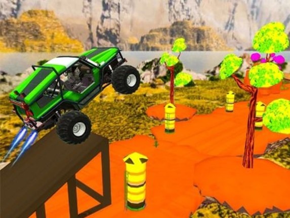 Mega Ramp Car Racing Stunts 3D Impossible Tracks Game Cover