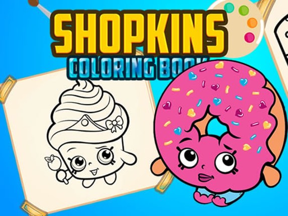Shopkins Coloring Book Game Cover
