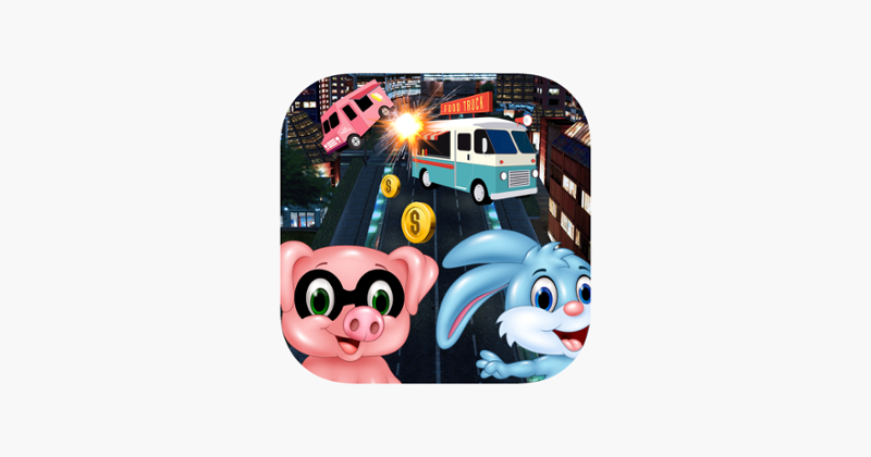 3D Rabbit Street Racer Escape Police Free Games Game Cover