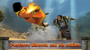 Bahubali Indian King Fighting Image