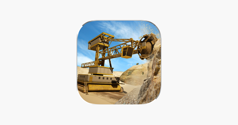 Diamond Mine excavator 3D : Construction Quarry Haul Truck Driver Game Cover