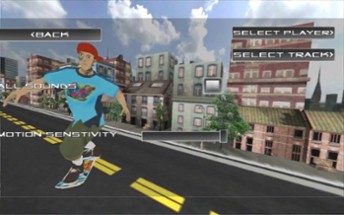 Extreme Skate Boarder 3D Image