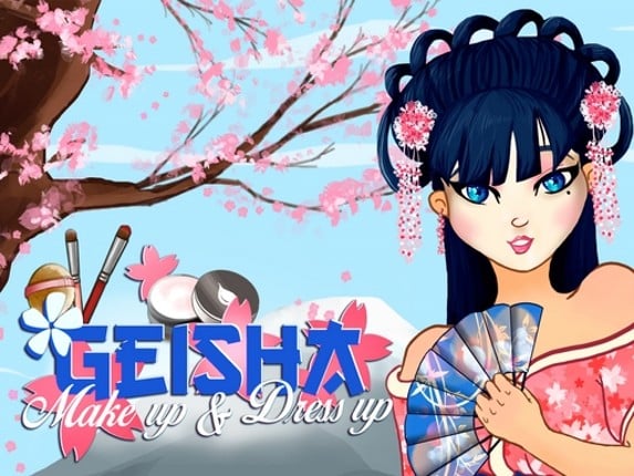 Geisha make up and dress up Game Cover