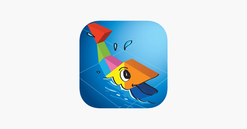 Kids Learning Puzzles: Sea Animals, Tangram Tiles Game Cover