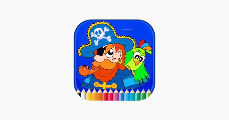 Pirate Coloring Book - Activities for Kids Game Cover