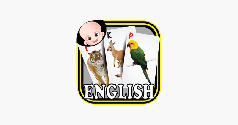 Baby Animals &amp; Birds English ABC Alphabets Flash Cards for preschool kindergarten boys &amp; girls apps Game Cover