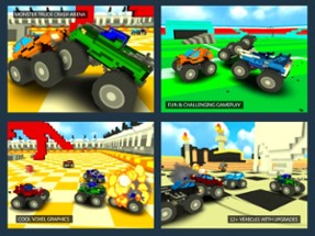 Blocky Monster Truck Smash Image