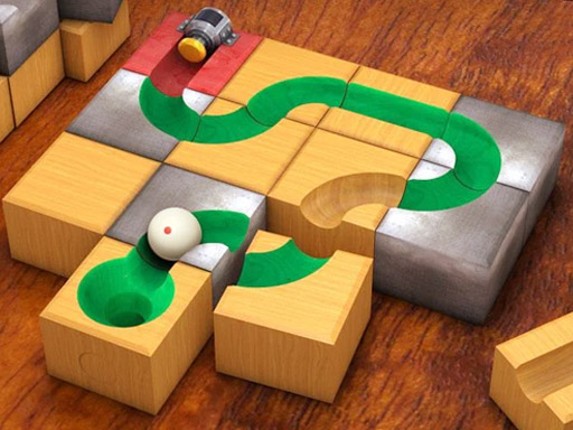 Sliding block, brain, rolling puzzle Game Cover