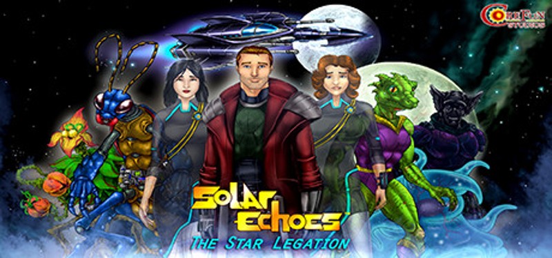Solar Echoes: The Star Legation Game Cover