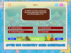World Countries Geography Quiz Image