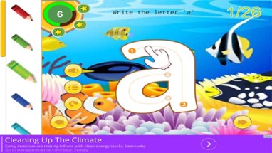 ABC Alphabet learning for phonics with handing Image