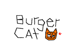 Burger cat! Image