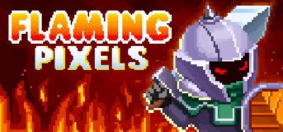 Flaming Pixels Image