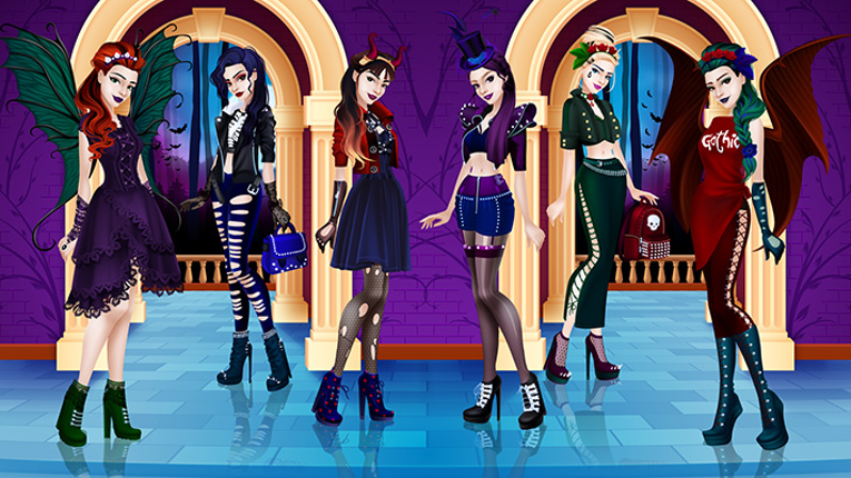 Gothic Dress Up Game Cover