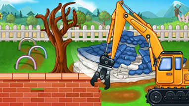 Construction Truck Kids Games Image