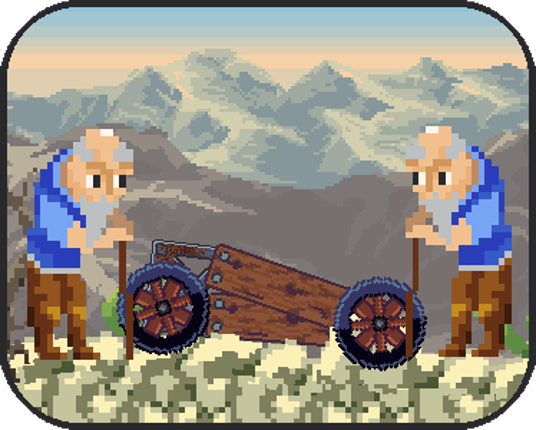 Grandpa's Hill Racer Game Cover