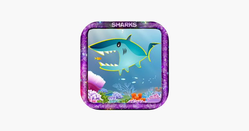 Sharks and friends Match 3 puzzle game Game Cover